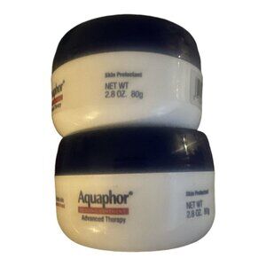 Aquaphor Healing Ointment Advanced Therapy Skin Protectant, 2.8 Oz Jars NEW